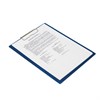 Доска-планшет STAFF с прижимом А4 (315х235 мм), пластик, 1 мм, синяя, 229222 - фото 2625621
