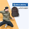 Рюкзак BRAUBERG URBAN универсальный, с отделением для ноутбука, "BOSTON", темно-серый, 47х30х14 см, 228867 - фото 2626260