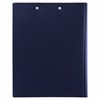 Папка-планшет STAFF, А4 (310х230 мм), с прижимом и крышкой, пластик, синяя, 0,5 мм, 229220 - фото 2626475