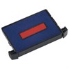 Подушка сменная 41х24 мм, сине-красная, для TRODAT 4755, арт. 6/4750/2 - фото 2626956