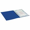 Папка с боковым металлическим прижимом STAFF, синяя, до 100 листов, 0,5 мм, 229232 - фото 2627660