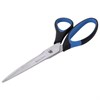 Ножницы BRAUBERG "Office-Expert" 216 мм, сине-черные, резиновые вставки, 3-х сторонняя заточка, 231563 - фото 2627802