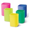 Подставка-органайзер (стакан для ручек), 5 цветов ассорти, 220533 - фото 2627939