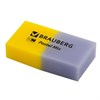 Набор ластиков BRAUBERG "Pastel Mix", 6 шт., цвета ассорти, 44х21х10 мм, экологичный ПВХ, 229597 - фото 2628146