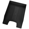 Лоток горизонтальный для бумаг BRAUBERG-CONTRACT, А4 (340х254х66,5 мм), черный, 230879 - фото 2628285