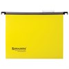Подвесные папки А4 (350х245 мм), до 80 листов, КОМПЛЕКТ 5 шт., пластик, желтые, BRAUBERG (Италия), 231798 - фото 2628495