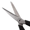 Ножницы BRAUBERG "Soft Grip", 216 мм, черно-синие, резиновые вставки, 3-х сторонняя заточка, 230763 - фото 2628519