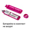 Ластик электрический BRAUBERG "JET", питание от 2 батареек ААА, 8 сменных ластиков, розовый, 229617 - фото 2629372