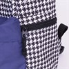 Рюкзак BRAUBERG SYDNEY универсальный, карман с пуговицей, бело-синий, узор клетка, 38х27х12 см, 228840 - фото 2630109
