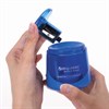Точилка электрическая BRAUBERG DOUBLE BLADE BLUE, двойное лезвие, питание от 2 батареек AA, 229605 - фото 2630185