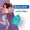 Рюкзак BRAUBERG FASHION CITY универсальный, карман-антивор, "K-pop", бирюзовый, 44х31х16 см, 229966 - фото 2630240