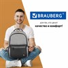 Рюкзак BRAUBERG URBAN универсальный, с отделением для ноутбука, USB-порт, Detroit, серый, 46х30х16 см, 229894 - фото 2630250