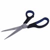 Ножницы BRAUBERG "Soft Grip", 190 мм, черно-синие, резиновые вставки, 3-х сторонняя заточка, 230762 - фото 2630775
