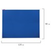 Доска c текстильным покрытием для объявлений 90х120 см синяя, ГАРАНТИЯ 10 ЛЕТ, РОССИЯ, BRAUBERG, 231701 - фото 2630777