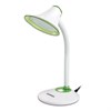 Настольная лампа-светильник SONNEN OU-608, на подставке, светодиодная, 5 Вт, белый/зеленый, 236670 - фото 2630783