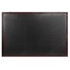 Доска для мела магнитная 100х150 см, черная, деревянная окрашенная рамка, Россия, BRAUBERG, 236895 - фото 2631512
