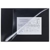 Коврик-подкладка настольный для письма (590х380 мм), с прозрачным карманом, черный, BRAUBERG, 236774 - фото 2631551