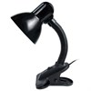 Настольная лампа-светильник SONNEN OU-108, на прищепке, цоколь Е27, черный, 236679 - фото 2631598