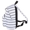 Рюкзак BRAUBERG СИТИ-ФОРМАТ универсальный, "Strip", белый в полоску, 41х32х14 см, 228846 - фото 2631744