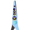 Ножницы 130 мм с цветной печатью "Пингвины", голубые, закругленные, BRAUBERG KIDS, 232271 - фото 2631845