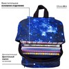 Рюкзак BRAUBERG СИТИ-ФОРМАТ универсальный, "Space", синий, 41х32х14 см, 229885 - фото 2631863
