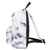 Рюкзак BRAUBERG СИТИ-ФОРМАТ универсальный, "White marble", бело-черный, 41х32х14 см, 229886 - фото 2631901