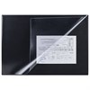 Коврик-подкладка настольный для письма (650х450 мм), с прозрачным карманом, черный, BRAUBERG, 236775 - фото 2631947