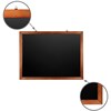 Доска для мела магнитная 60х90 см, черная, деревянная окрашенная рамка, Россия, BRAUBERG, 236891 - фото 2632222