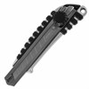 Нож канцелярский 18 мм BRAUBERG "Metallic", роликовый фиксатор, резиновые вставки, металл, 237159 - фото 2632323