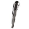 Нож универсальный 9 мм BRAUBERG "Metallic", металлический корпус (рифленый), автофиксатор, блистер, 236971 - фото 2632465