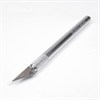Нож макетный (скальпель) BRAUBERG "Special", 6 лезвий в комплекте, металлический корпус, блистер, 235405 - фото 2632794