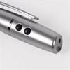 Указка лазерная, радиус 200 м, LED-фонарь, шариковая ручка, линия 0,5 мм, LH612 - фото 2633559