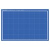 Коврик (мат) для резки BRAUBERG EXTRA 5-слойный, А3 (450х300 мм), двусторонний, толщина 3 мм, синий, 237177 - фото 2633672
