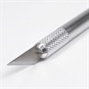 Нож макетный (скальпель) BRAUBERG "Special", 6 лезвий в комплекте, металлический корпус, блистер, 235405 - фото 2634212