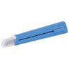Нож канцелярский 9 мм BRAUBERG "Delta", автофиксатор, цвет корпуса голубой, блистер, 237086 - фото 2634247