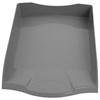 Лоток горизонтальный для бумаг BRAUBERG "Delta", A4 (340х270х60 мм), серый, 237267 - фото 2634488
