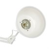 Настольная лампа светильник Бета-К на струбцине, цоколь Е27, белый - фото 2634570