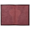 Обложка для паспорта натуральная кожа "Virginia", "Герб", темно-бордовая, BRAUBERG, 237199 - фото 2634630