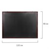 Доска для мела магнитная 90х120 см, черная, деревянная окрашенная рамка, Россия, BRAUBERG, 236893 - фото 2634923