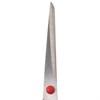 Ножницы STAFF EVERYDAY, 215 мм, бюджет, резиновые вставки, черно-красные, ПВХ чехол, 237500 - фото 2635488