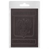 Обложка для паспорта натуральная кожа гладкая, "Герб", вертикальная, коньяк, BRAUBERG, 237190 - фото 2635509