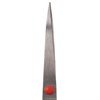 Ножницы STAFF EVERYDAY, 170 мм, бюджет, резиновые вставки, черно-красные, ПВХ чехол, 237498 - фото 2635596