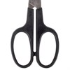 Ножницы BRAUBERG "Standard" 160 мм, черные, классической формы, 2-х сторонняя заточка, 237095 - фото 2635670