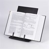 Подставка для книг и учебников BRAUBERG, большая, регулируемый наклон, металл/пластик, черная, 237447 - фото 2635829