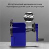 Точилка механическая BRAUBERG "JET", металлический механизм, корпус синий, 229570 - фото 2636797