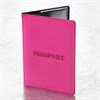 Обложка для паспорта, мягкий полиуретан, "PASSPORT", розовая, STAFF, 237605 - фото 2637066