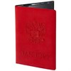 Обложка для паспорта, мягкий полиуретан, "Герб", красная, STAFF, 237612 - фото 2637426