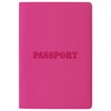 Обложка для паспорта, мягкий полиуретан, "PASSPORT", розовая, STAFF, 237605 - фото 2637654