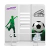 Подставка для книг и учебников ЮНЛАНДИЯ "Play Football", регулируемый наклон, металлическая, 237574 - фото 2638023