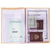 Папка для семейных документов с файлами (паспорта, свидетельства, полисы, СНИЛС) STAFF, 16 отделений, ПВХ, бежевая, 237808 - фото 2638170